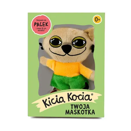 MASKOTKA PACEK W PUDEŁKU KICIA KOCIA MEDIA RODZINA 0+
