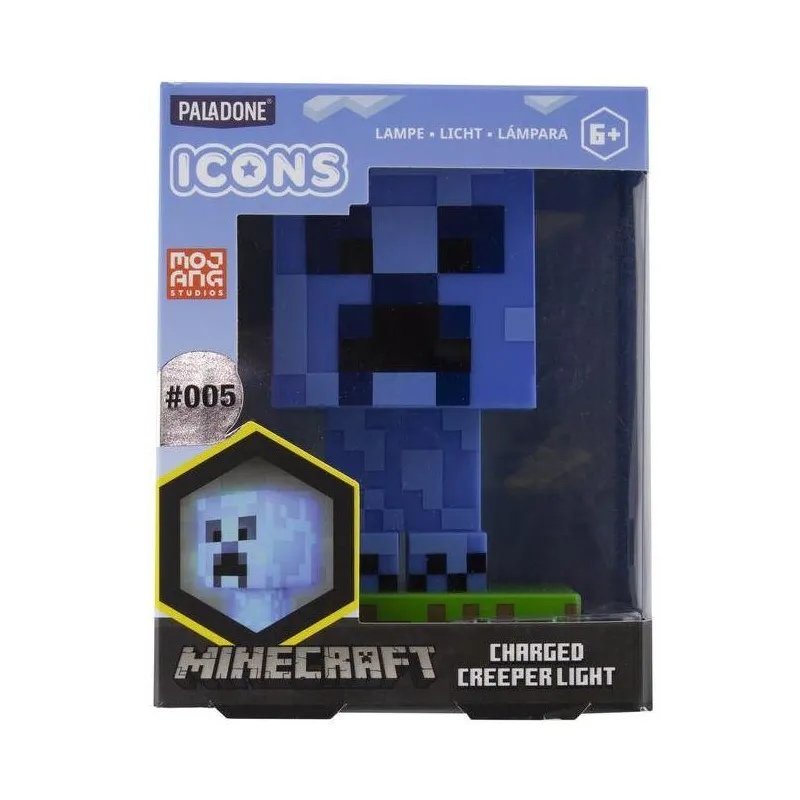 LAMPKA ICONS MINECRAFT CHARGED CREEPER 6+