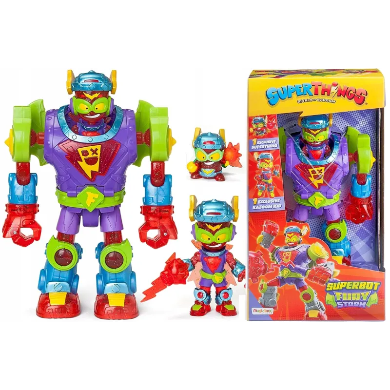 SUPERTHINGS SUPERBOT RED FURY STORM 3+