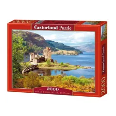 SZKOCJA ZAMEK EILEAN DONAN PUZZLE 2000 ELEMENTÓW CASTORLAND 14+