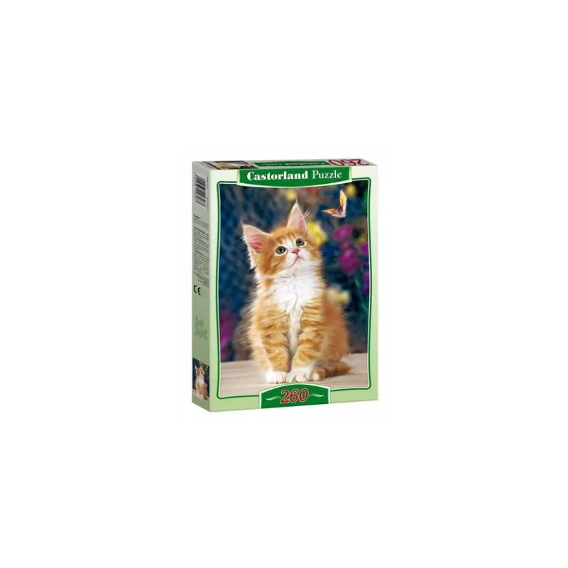 KOTEK PUZZLE 260 ELEMENTÓW CASTORLAND 5+