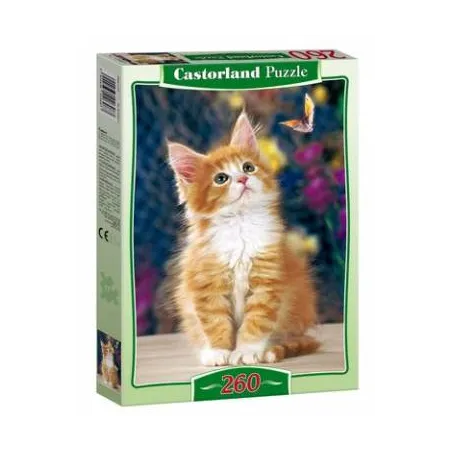 KOTEK PUZZLE 260 ELEMENTÓW CASTORLAND 5+