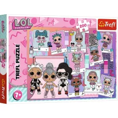 SŁODKIE LALECZKI LOL SURPRISE! PUZZLE 200 ELEMENTÓW TREFL 7+