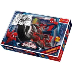 PRZYGODY SPIDERMANA PUZZLE MAXI 30 ELEMENTÓW TREFL 3+