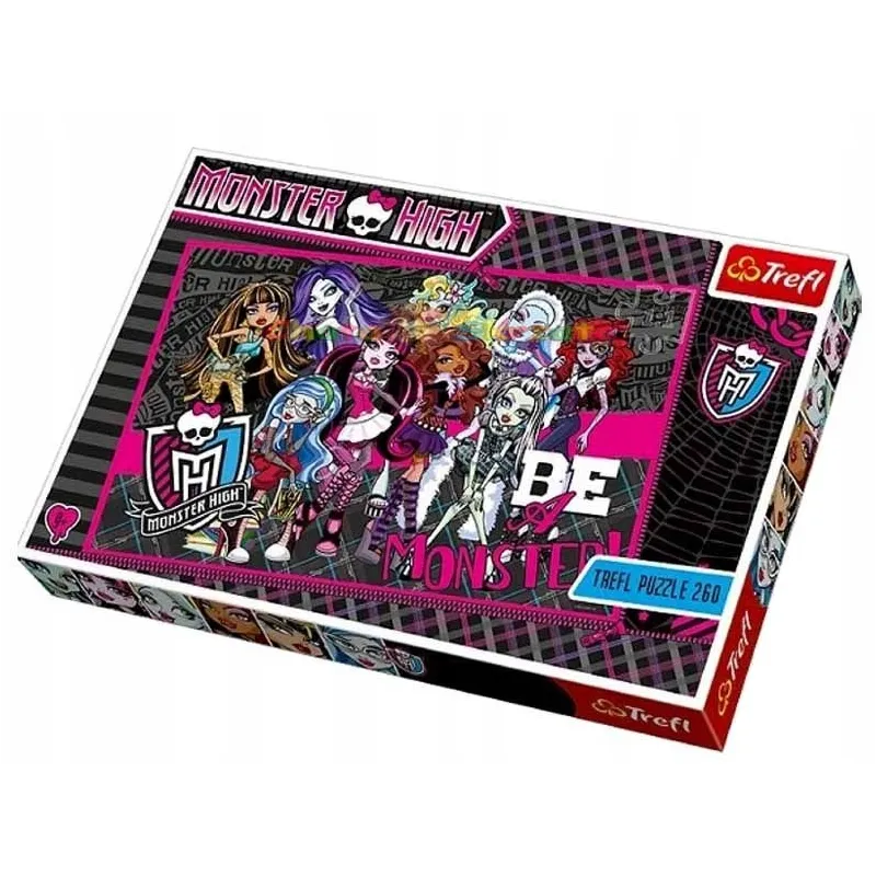 MONSTER HIGH PUZZLE 260 ELEMENTÓW TREFL 9+