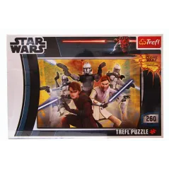 STAR WARS PUZZLE 260 ELEMENTÓW TREFL 7+
