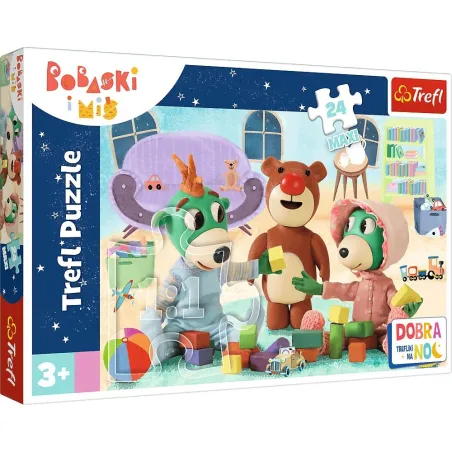 ZABAWY TREFLIKÓW PRZED SNEM PUZZLE MAXI 24 ELEMENTY TREFL 3+