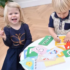 POZNAJĘ LITERY ZABAWY EDUKACYJNE Z PISAKIEM CZUCZU 3+