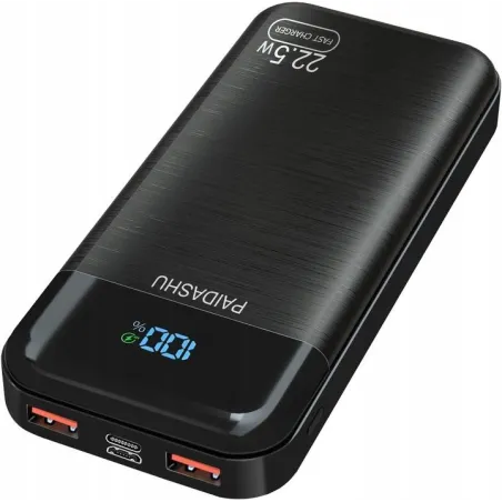 POWERBANK 27000mAh LED SZYBKIE ŁADOWANIE 22.5W PAIDASHU P38S