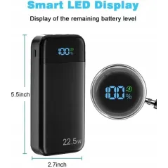 POWERBANK 27000mAh LED SZYBKIE ŁADOWANIE 22.5W PAIDASHU P38S