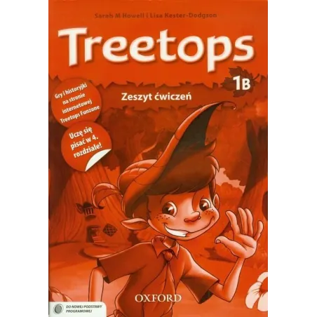 JĘZYK ANGIELSKI TREETOPS 1B ĆWICZENIA +CD Lisa Kester-Dodgson 