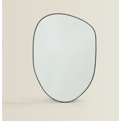 Lustro Ścienne Asymetryczne 70 X 50 Cm Zara