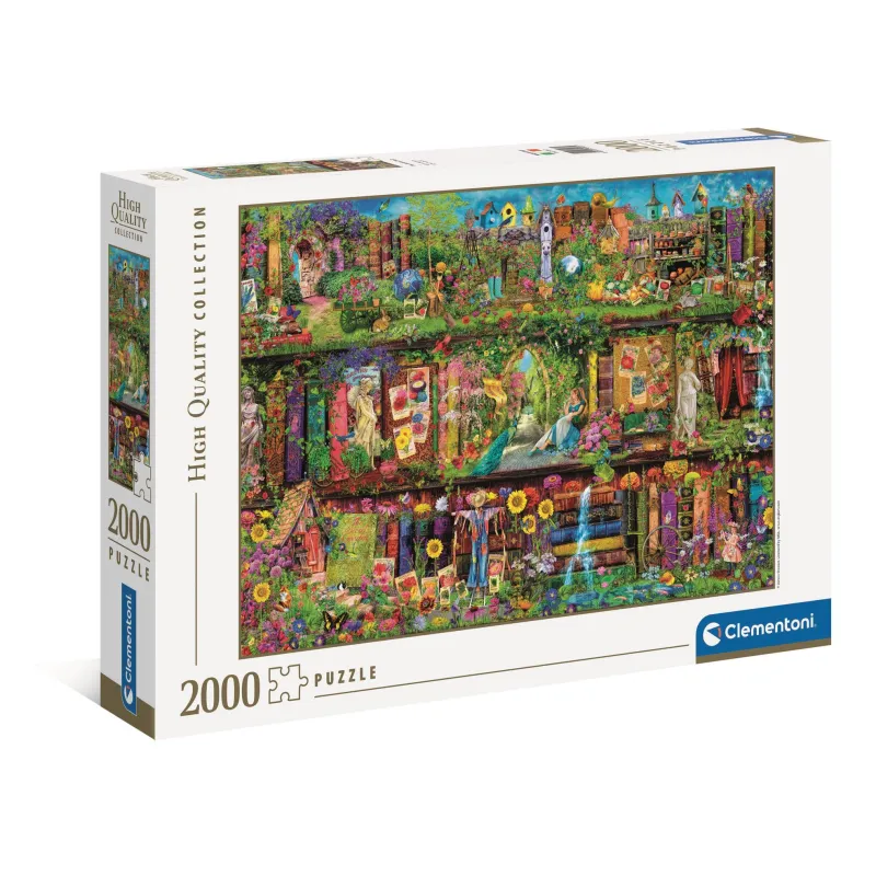 OGRODOWA PÓŁKA PUZZLE 2000 ELEMENTÓW CLEMENTONI 14+