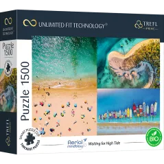 CZEKAJĄC NA PRZYPŁYW PUZZLE 1500 ELEMENTÓW TREFL 12+