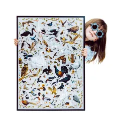 PTAKI PUZZLOVE PUZZLE 100 ELEMENTÓW CZUCZU 5+