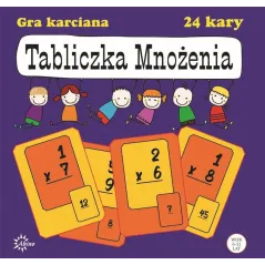 TABLICZKA MNOŻENIA GRA KARCIANA 6+