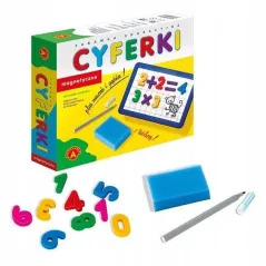 Cyferki Magnetyczne Z Tablicą Alexander 5+