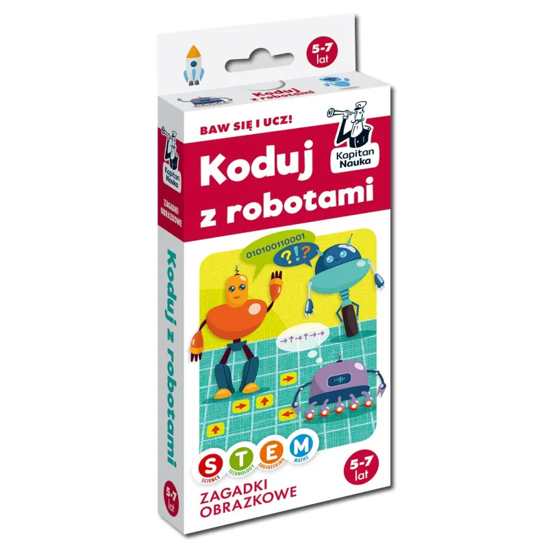 KODUJ Z ROBOTAMI BAW SIĘ I UCZ! KAPITAN NAUKA 5-7 LAT