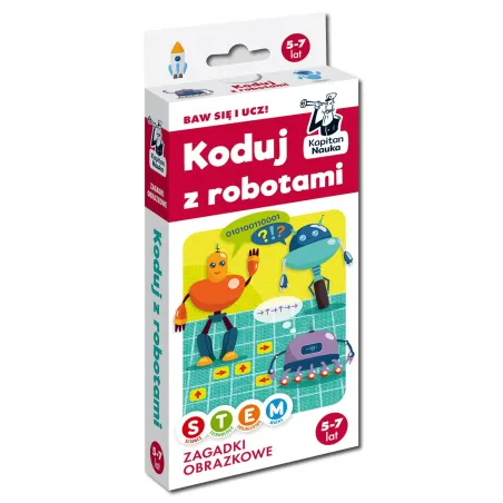 KODUJ Z ROBOTAMI BAW SIĘ I UCZ! KAPITAN NAUKA 5-7 LAT