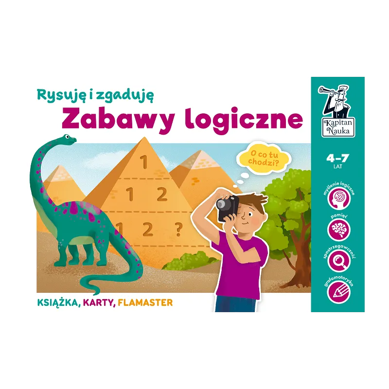 RYSUJĘ I ZGADUJĘ ZABAWY LOGICZNE 4-7 LAT