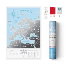 MAPA ZDRAPKA EUROPA