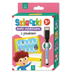 SZLACZKI KARTY EDUKACYJNE Z PISAKIEM 5+ - Aksjomat