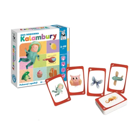 Kalambury Gra Rodzinna Kapitan Nauka 3+