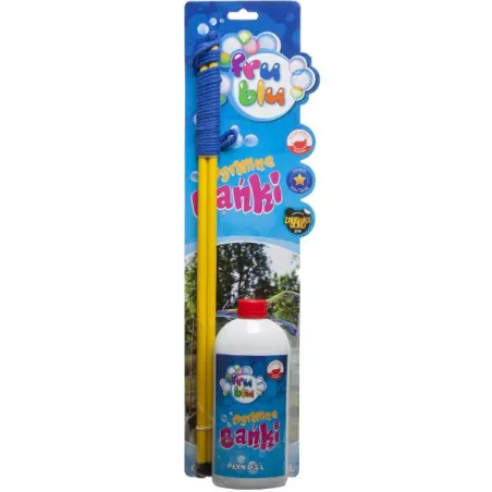 BAŃKI MYDLANE ZE SZNURKIEM 50 CM + PŁYN TMTOYS 3+