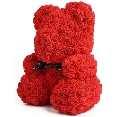 Miś Różany Czerwony 40 Cm Ii Gatunek