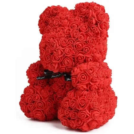 Miś Różany Czerwony 40 Cm Ii Gatunek