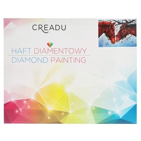 Mozaika Diamentowa Konie 40 X 50 Cm Creadu Mozaika Diamentowa Konie 40 X 50 Cm Creadu