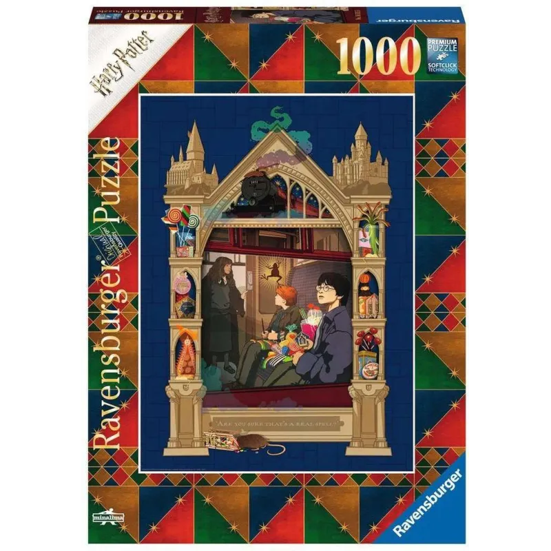 HARRY POTTER POCIĄG DO HOGWARTU PUZZLE 1000 ELEMENTÓW 14+