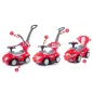 Jeździk Chodzik Pchacz Deluxe Grający 3W1 2+ Jeździk Chodzik Pchacz Deluxe Grający 3W1 2+