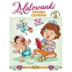 KRAINA CZARÓW. MALOWANKI Z NAKLEJKAMI