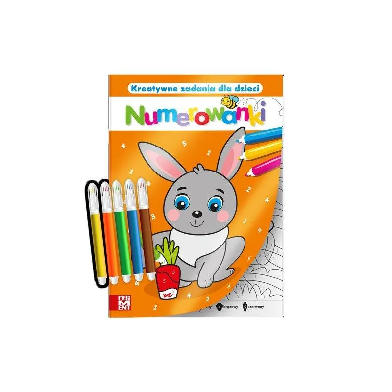 NUMEROWANKI KRÓLICZEK. KREATYWNE ZADANIA DLA DZIECI