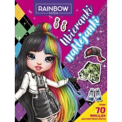RAINBOW HIGH. UBIERANKI NAKLEJANKI