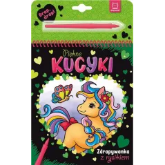 PIĘKNE KUCYKI. ZDRAPYWANKA Z RYSIKIEM