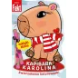 KAPIBARA KAROLINA. ZWIERZAKOWE KOLOROWANKI Z NAKLEJKAMI