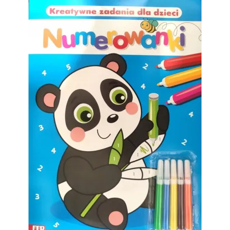 Numerowanki Panda. Kreatywne Zadania Dla Dzieci Numerowanki Panda. Kreatywne Zadania Dla Dzieci