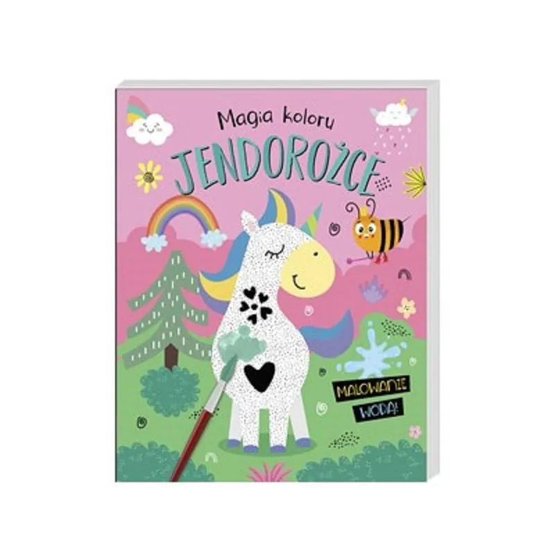 JEDNOROŻCE. MAGIA KOLORU. MALOWANIE WODĄ