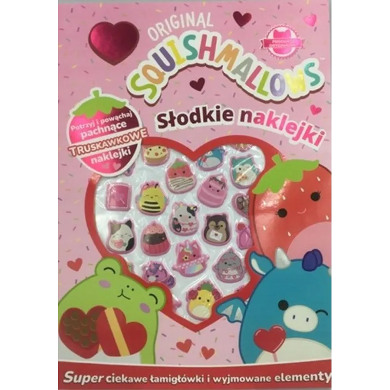 ORIGINAL SQUISHMALLOWS. SŁODKIE NAKLEJKI