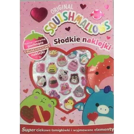 ORIGINAL SQUISHMALLOWS. SŁODKIE NAKLEJKI