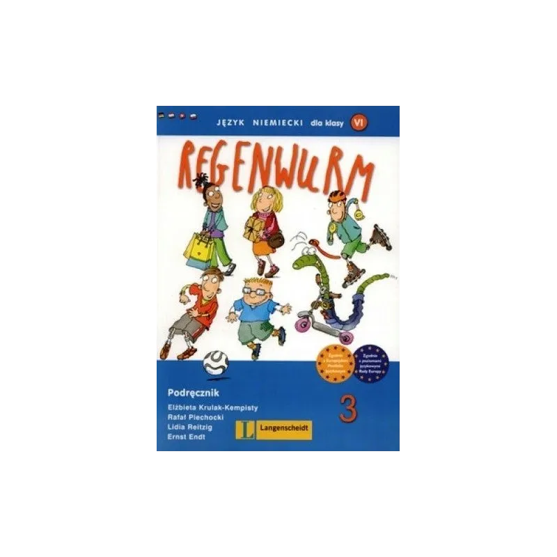 REGENWURM 3 SZKOŁA PODSTAWOWA KL 6. PODRĘCZNIK +CD. JĘZYK NIEMIECKI Rafał Piechocki, Elżbieta Krulak-Kempisty, Lidia Rei...