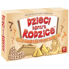 CIEKAWOSTKI PRZESZŁOŚCI. DZIECI KONTRA RODZICE. GRA RODZINNA 7+