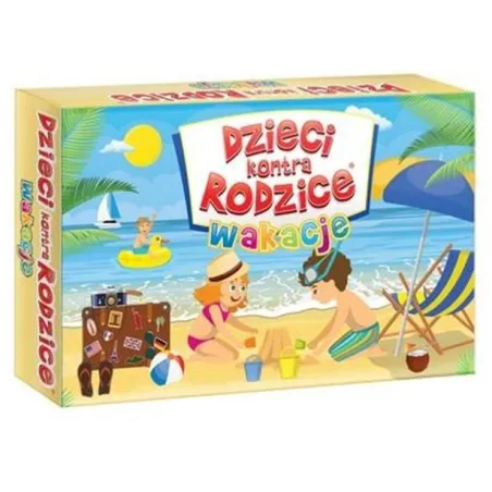 WAKACJE. DZIECI KONTRA RODZICE. GRA RODZINNA 6+