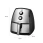 Frytkownica Beztłuszczowa Air Fryer 3.5 L Profi Cook Fr-1115H 1500 W Frytkownica Beztłuszczowa Air Fryer 3.5 L Profi Cook Fr-1115H 1500 W