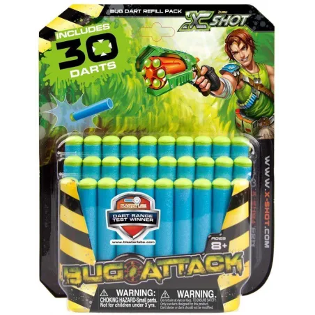 STRZAŁKI ZURU X-SHOT BUG ATTACK 30-PACK