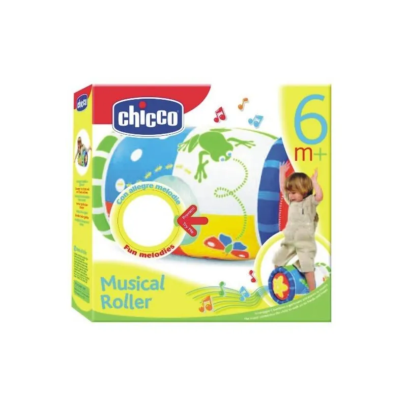 GRAJĄCY WALEC ZABAWKA INTERAKTYWNA CHICCO 6M+