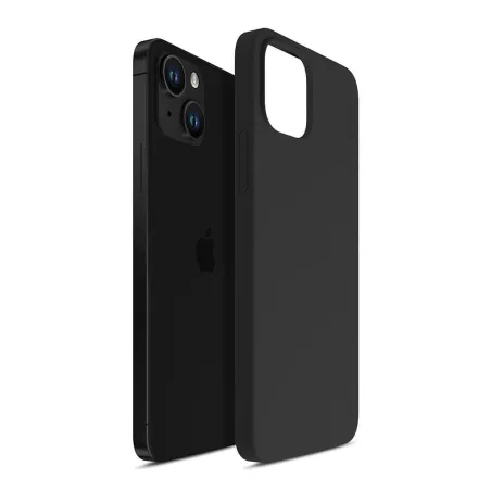 Ochronne Etui Silikonowe 3Mk Do Iphone 15 – Kolor Czarny Ochronne Etui Silikonowe 3Mk Do Iphone 15 – Kolor Czarny