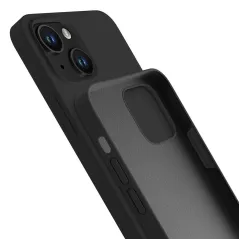 OCHRONNE ETUI SILIKONOWE 3MK DO IPHONE 15 – KOLOR CZARNY